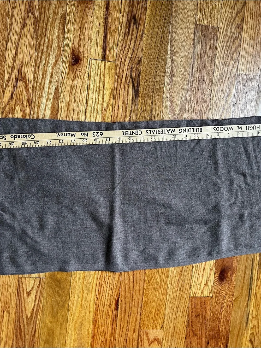 Men's Brown Fringed Scarf